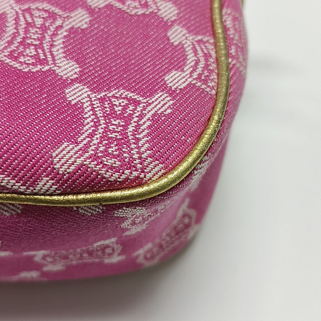 Canvas Top Handle Bag Red