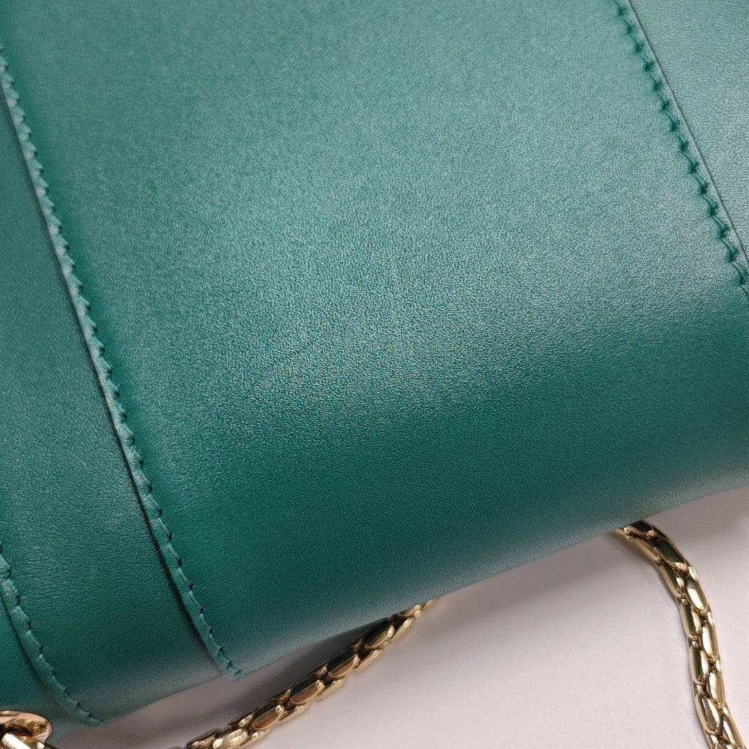 SERPENTI FOREVER Small Calfskin Green