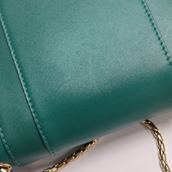 SERPENTI FOREVER Small Calfskin Green