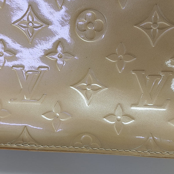 HOUSTON Monogram Patent Leather Beige