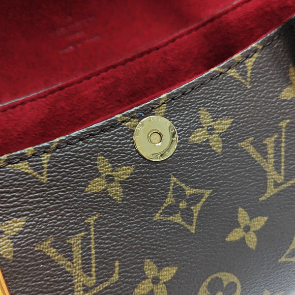 SONATINE Monogram Coated Canvas Brown