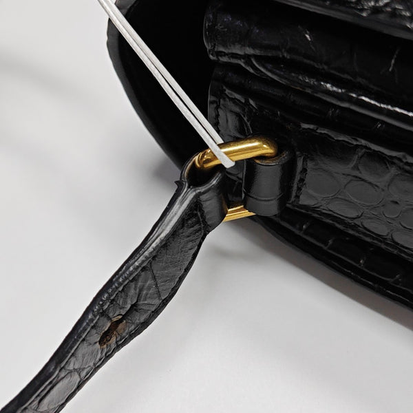 Sharp Calfskin Black