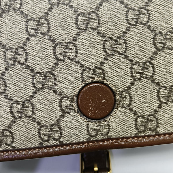 Retro Mini Monogram Coated Canvas Beige