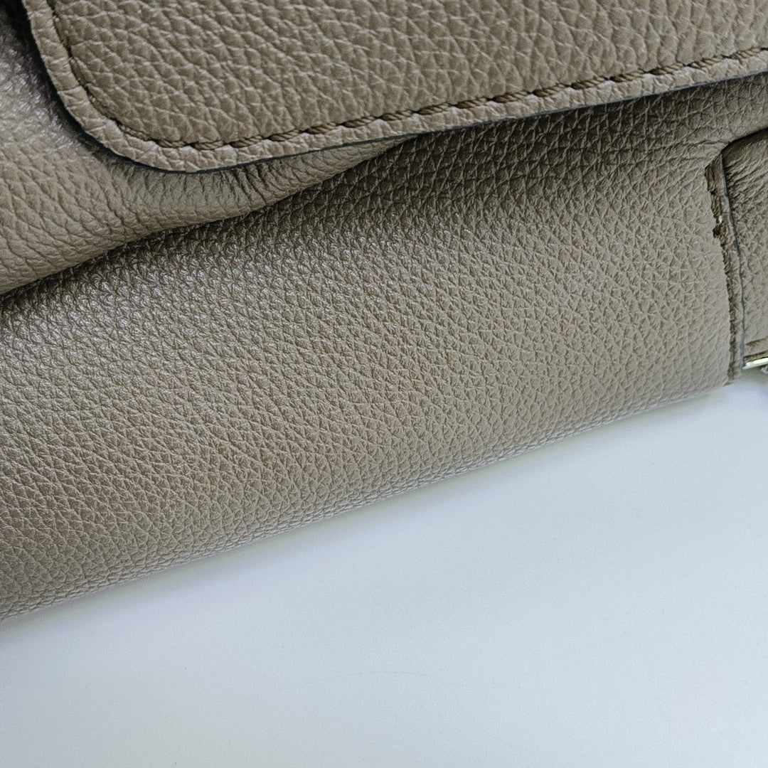 Calfskin Backpack Gray