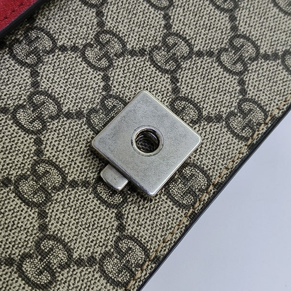 Dionysus Mini Monogram Coated Canvas Beige