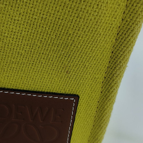 Cushion Small Canvas Yellow