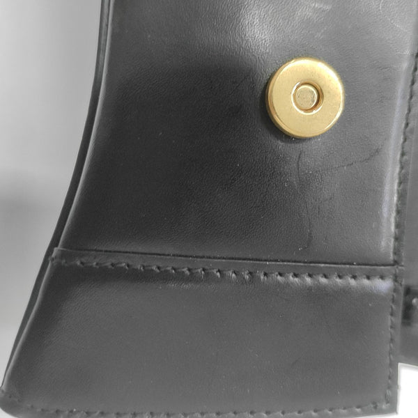 Hourglass Mini Calfskin Black