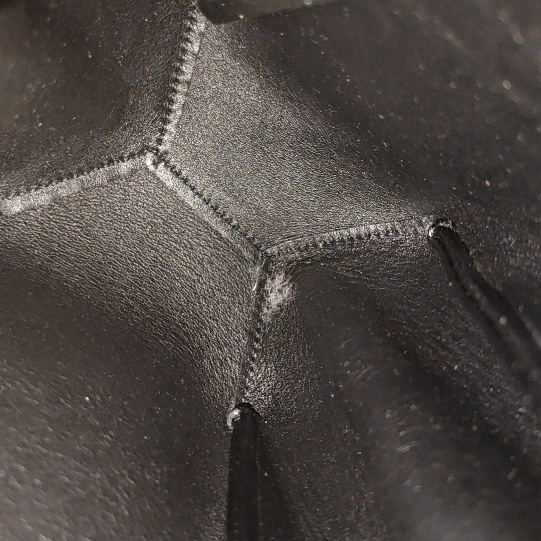 Calfskin Bucket Bag Black