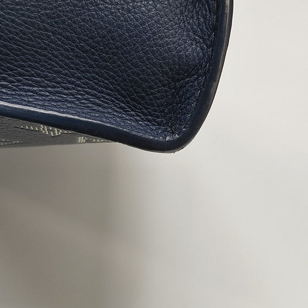 GASTON Monogram Calfskin Blue