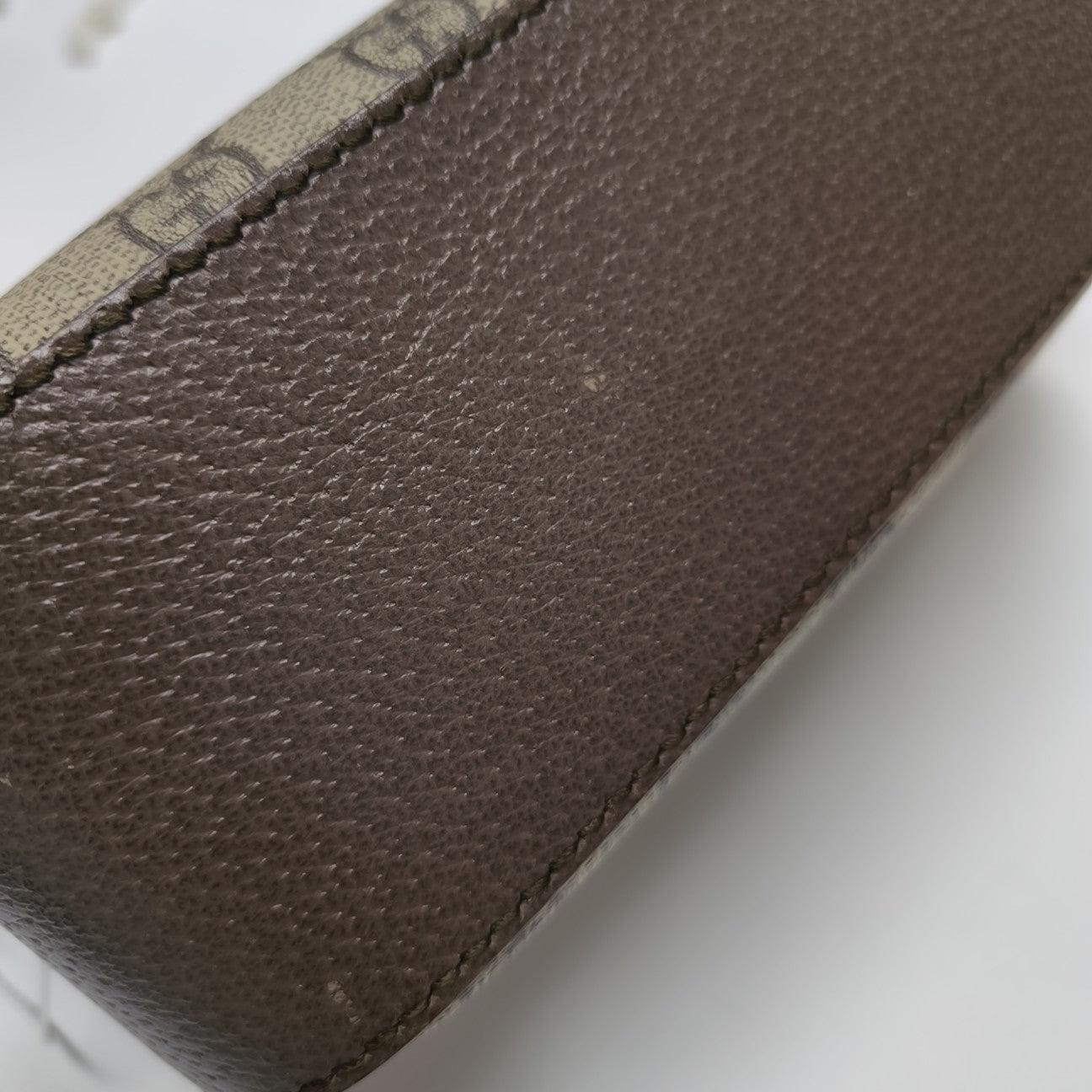 Neo Vintage Monogram Coated Canvas Beige