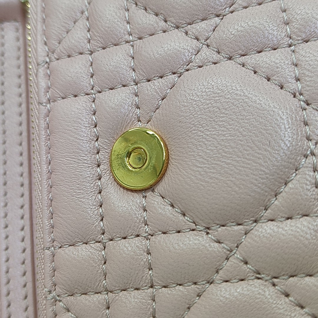 My Dior Small Cannage Lambskin Pink