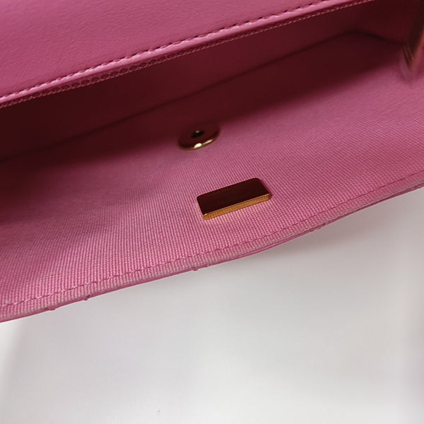 CLASSIC FLAP Mini Quilted Lambskin Pink