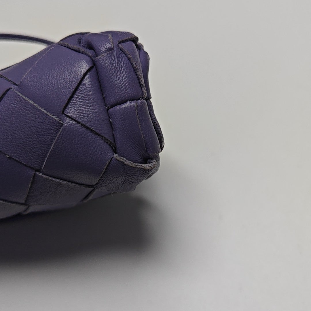 The Pouch Lambskin Purple