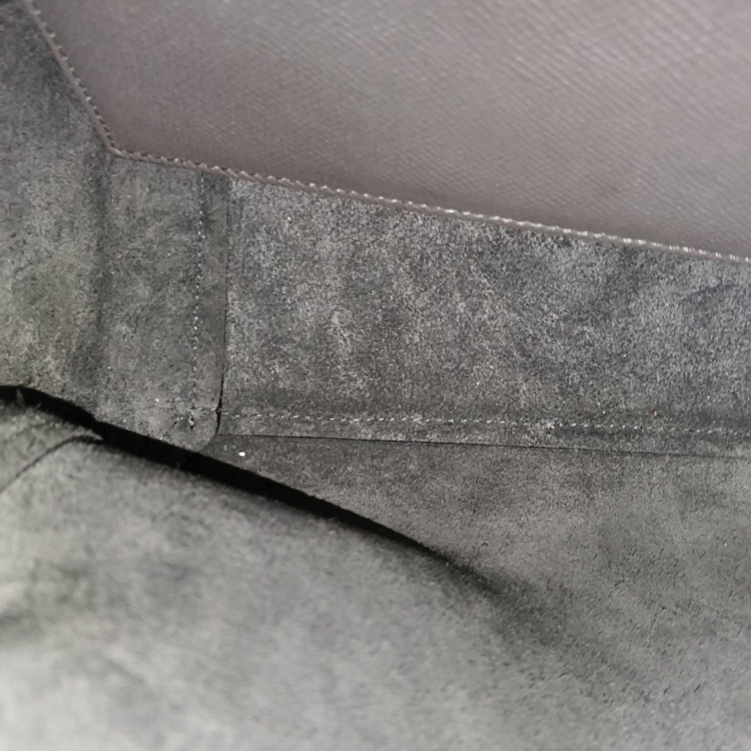 BELT Micro Calfskin Gray