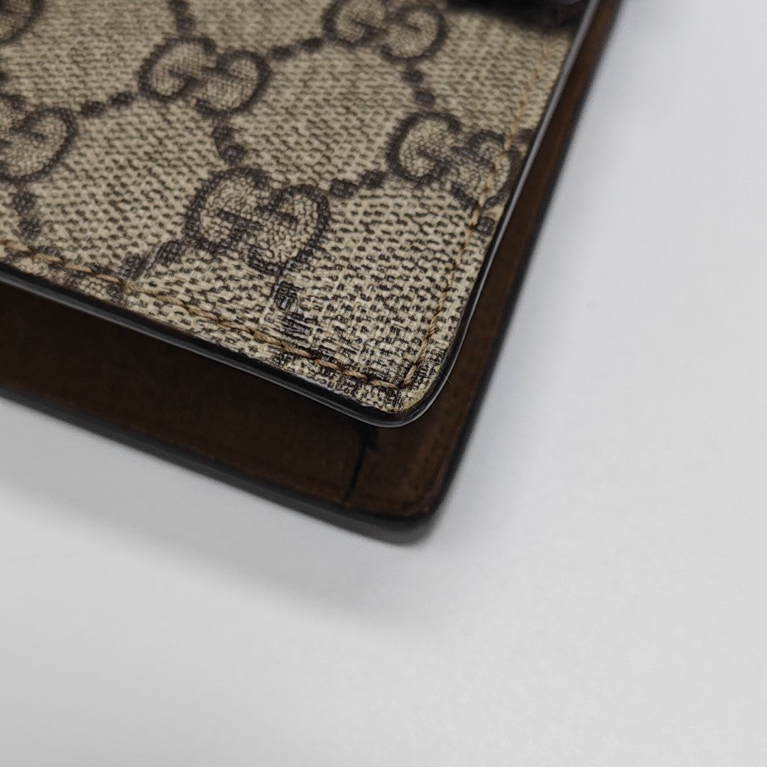 Dionysus Super Mini Monogram Coated Canvas Beige