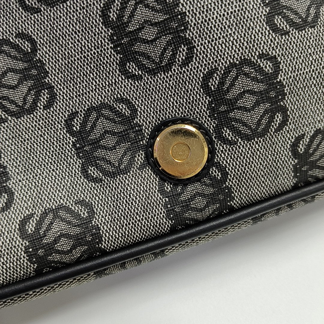 Monogram Coated Canvas Gray