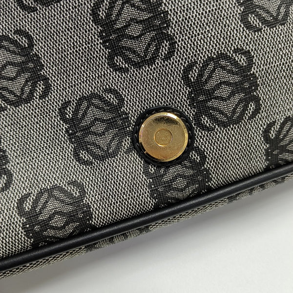 Monogram Coated Canvas Gray