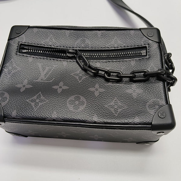 SOFT TRUNK Mini Monogram Coated Canvas Black