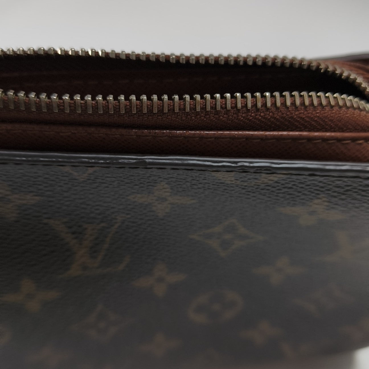 ORSAY Monogram Coated Canvas Brown