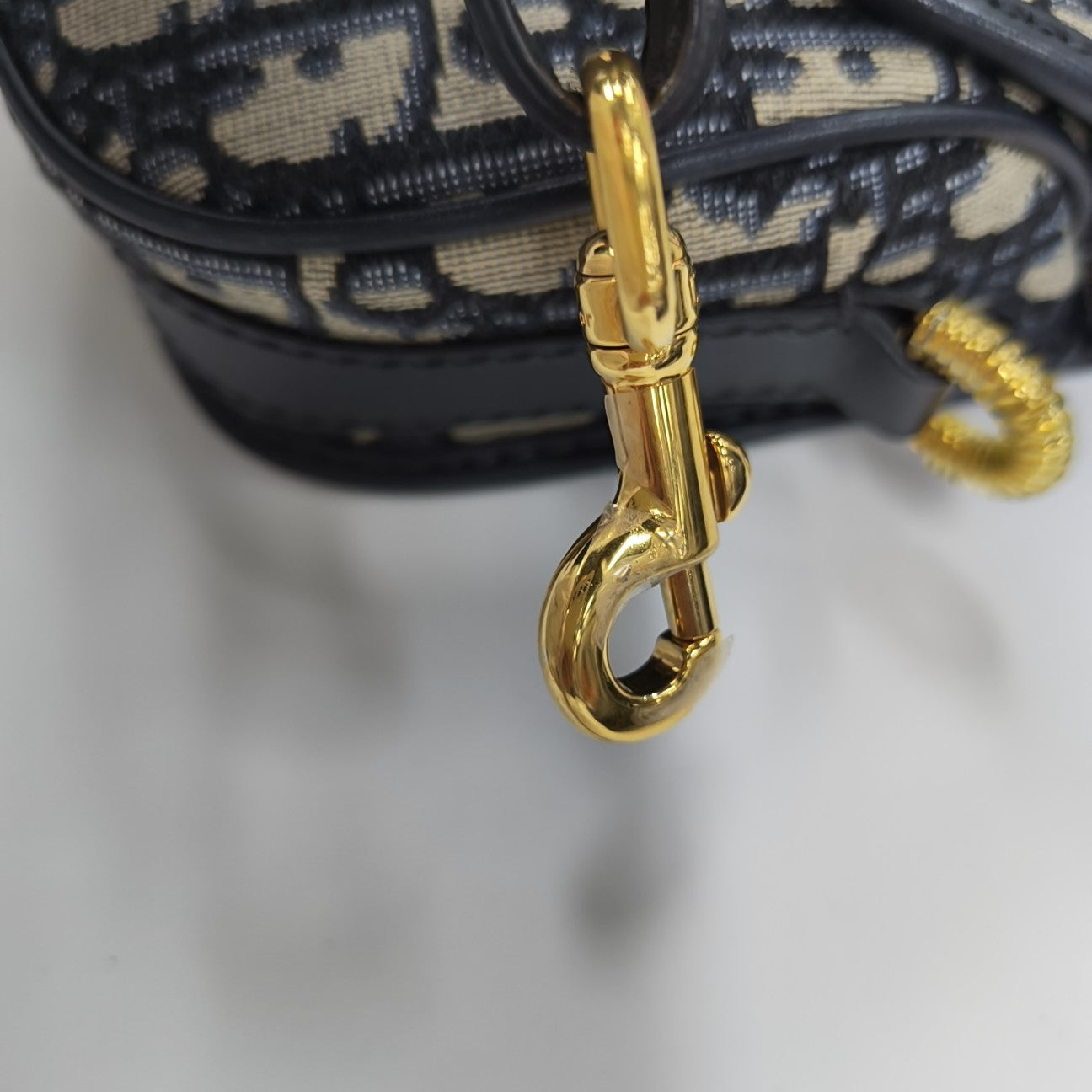 Bobby Small Oblique Canvas Blue
