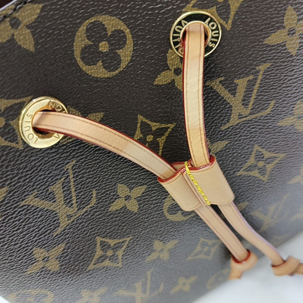 NÉONOÉ BB Monogram Coated Canvas Brown