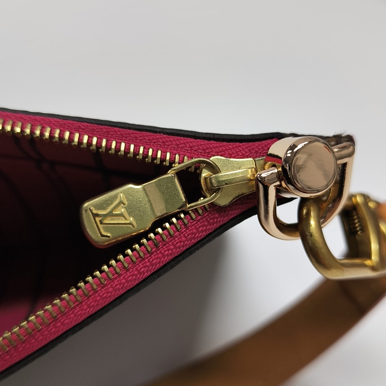 NEVERFULL BB Monogram Coated Canvas Brown