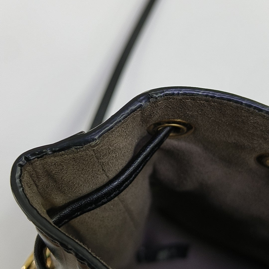 Mon Tresor Mini Monogram Calfskin Brown