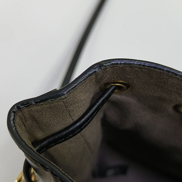 Mon Tresor Mini Monogram Calfskin Brown