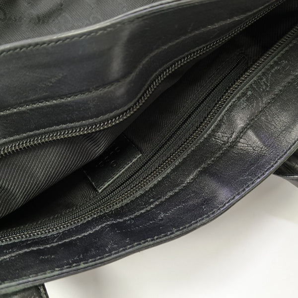Monogram Canvas Tote Bag Black
