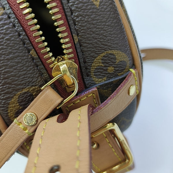 BOITE CHAPEAU PM Monogram Coated Canvas Brown
