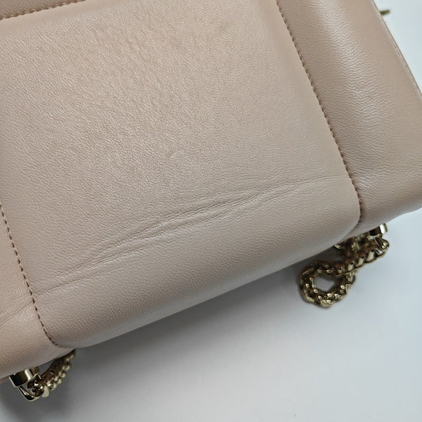 BVLGARI Small Lambskin Red