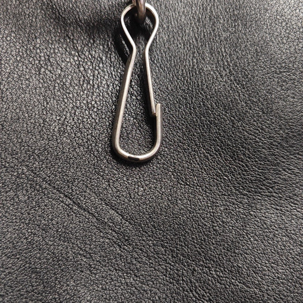 Triangle Calfskin Black