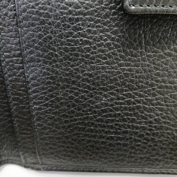 Swing Monogram Calfskin Black Wallet