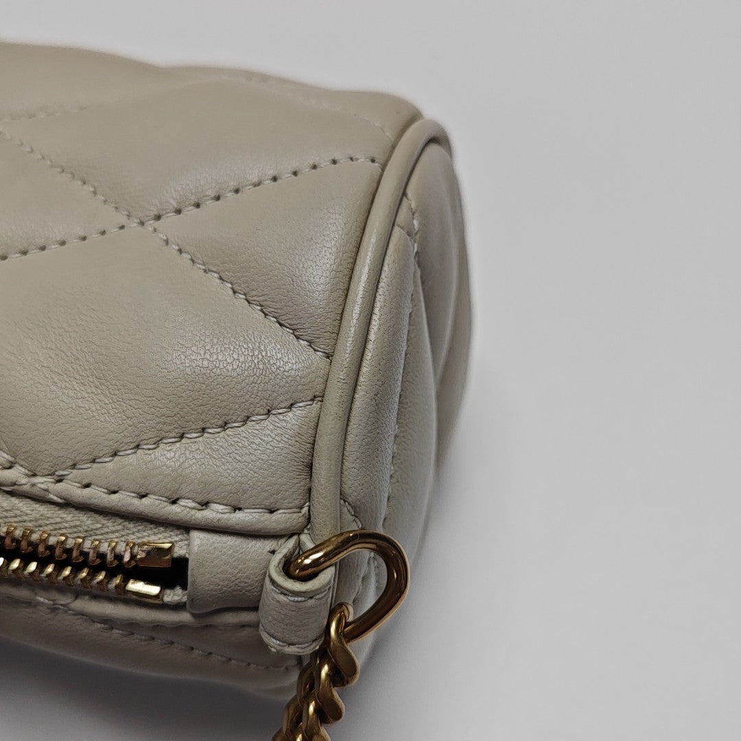 SADE Quilted Lambskin White