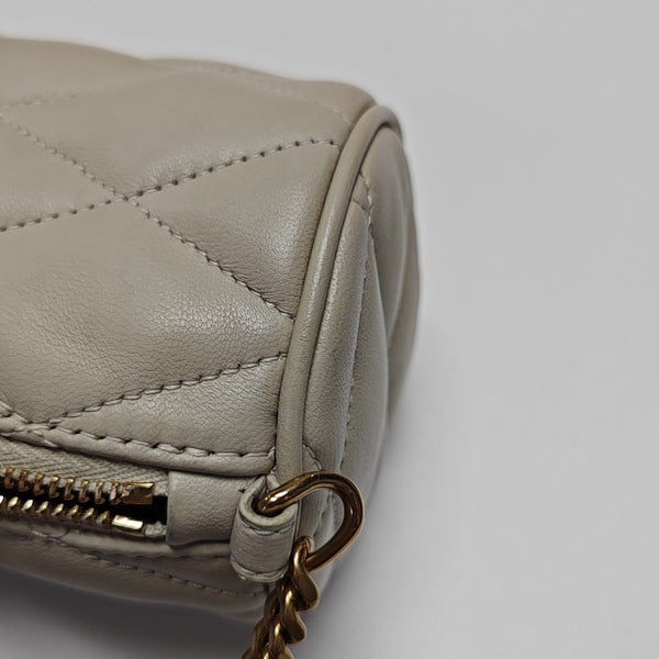 SADE Quilted Lambskin White