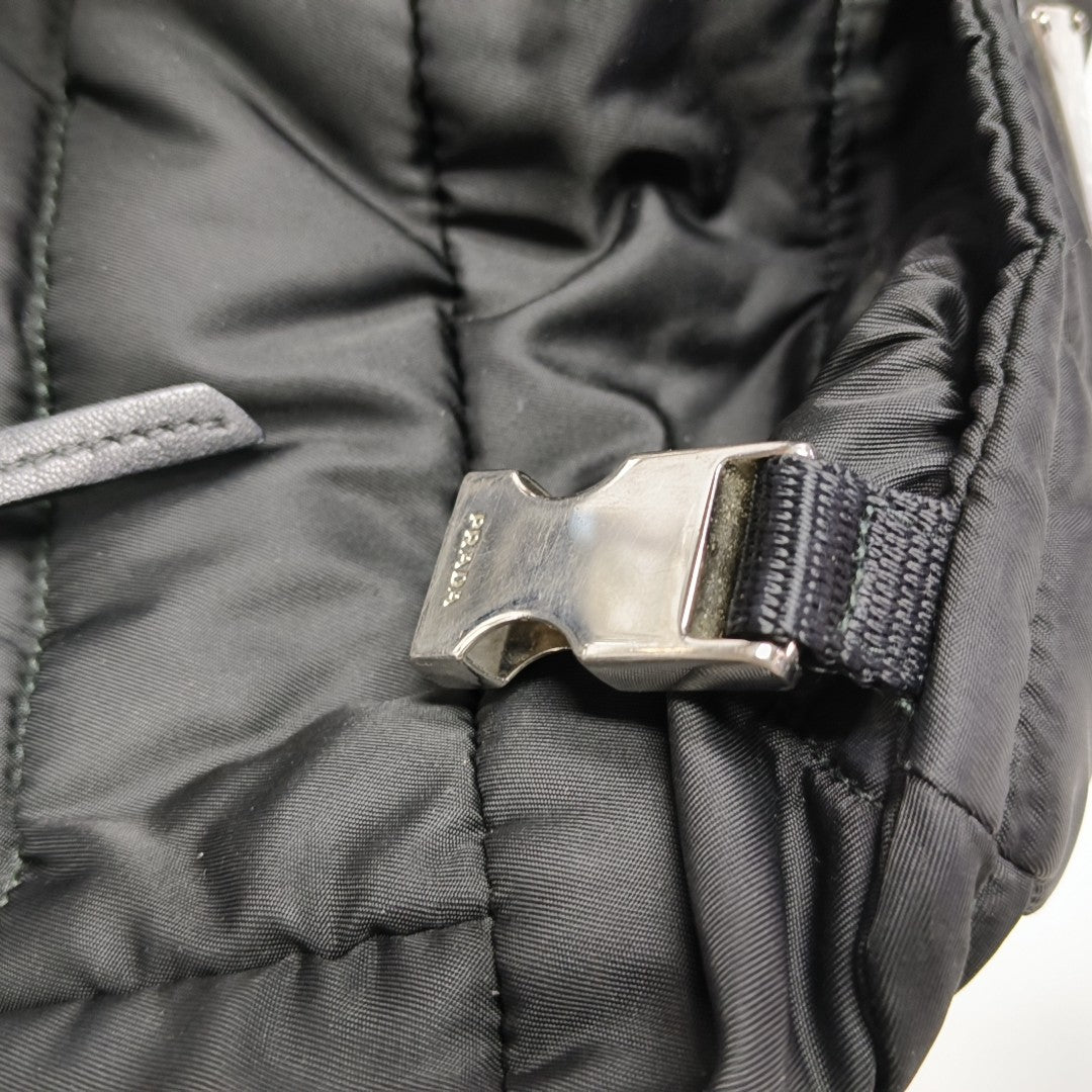 Nylon Backpack Black