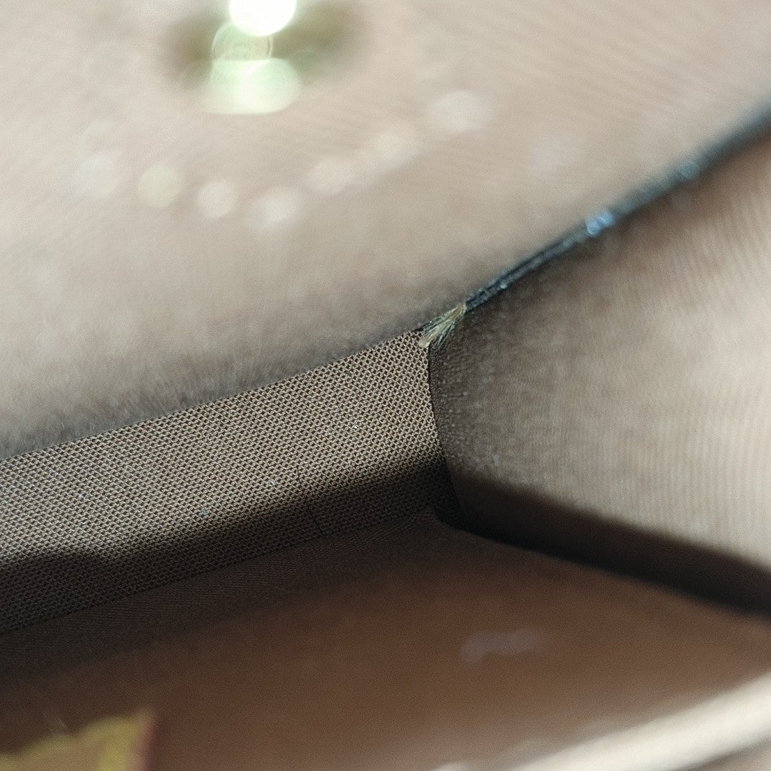 SAC PLAT Mini Monogram Coated Canvas Brown