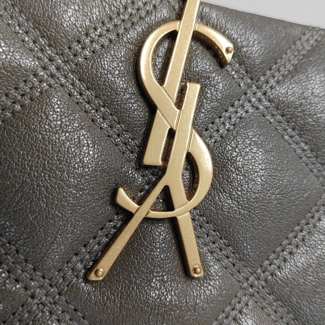 BECKY Quilted Lambskin Green