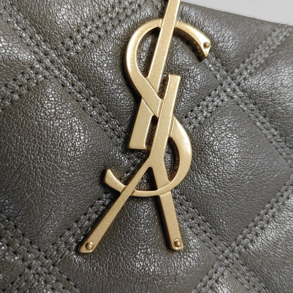 BECKY Quilted Lambskin Green