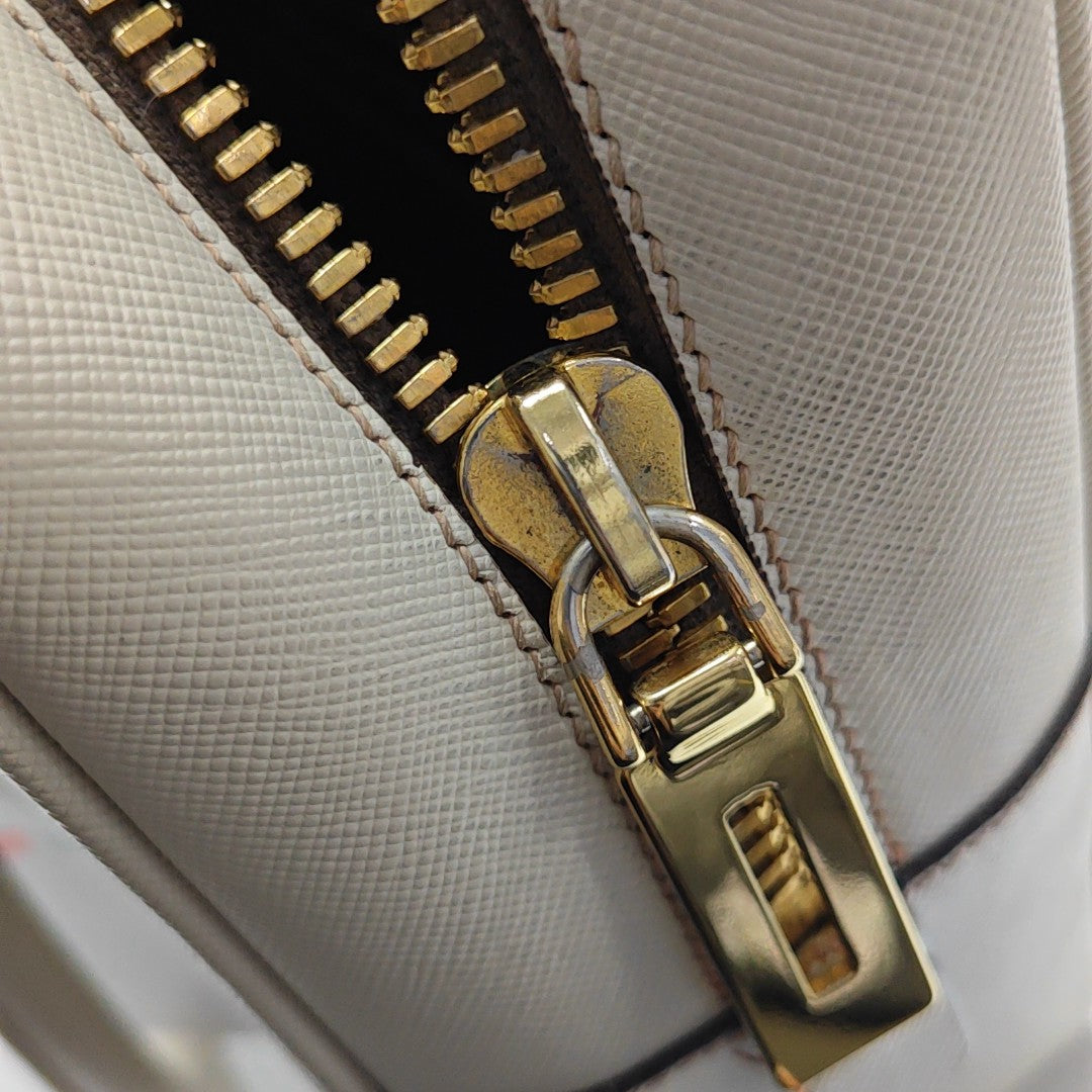 Calfskin Shoulder Bag Beige