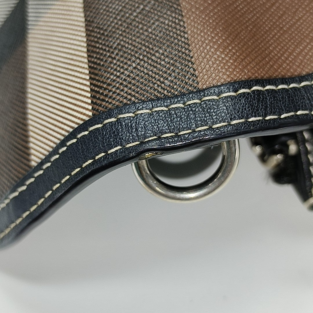 Canvas Shoulder Bag Brown