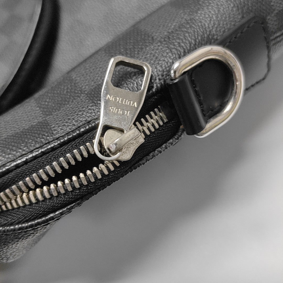 PORTE-DOCUMENTS Damier Graphite Coated Canvas Gray