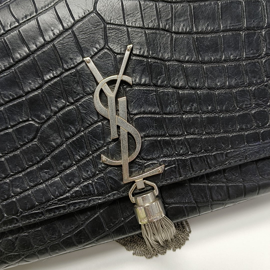 KATE Medium Calfskin Black