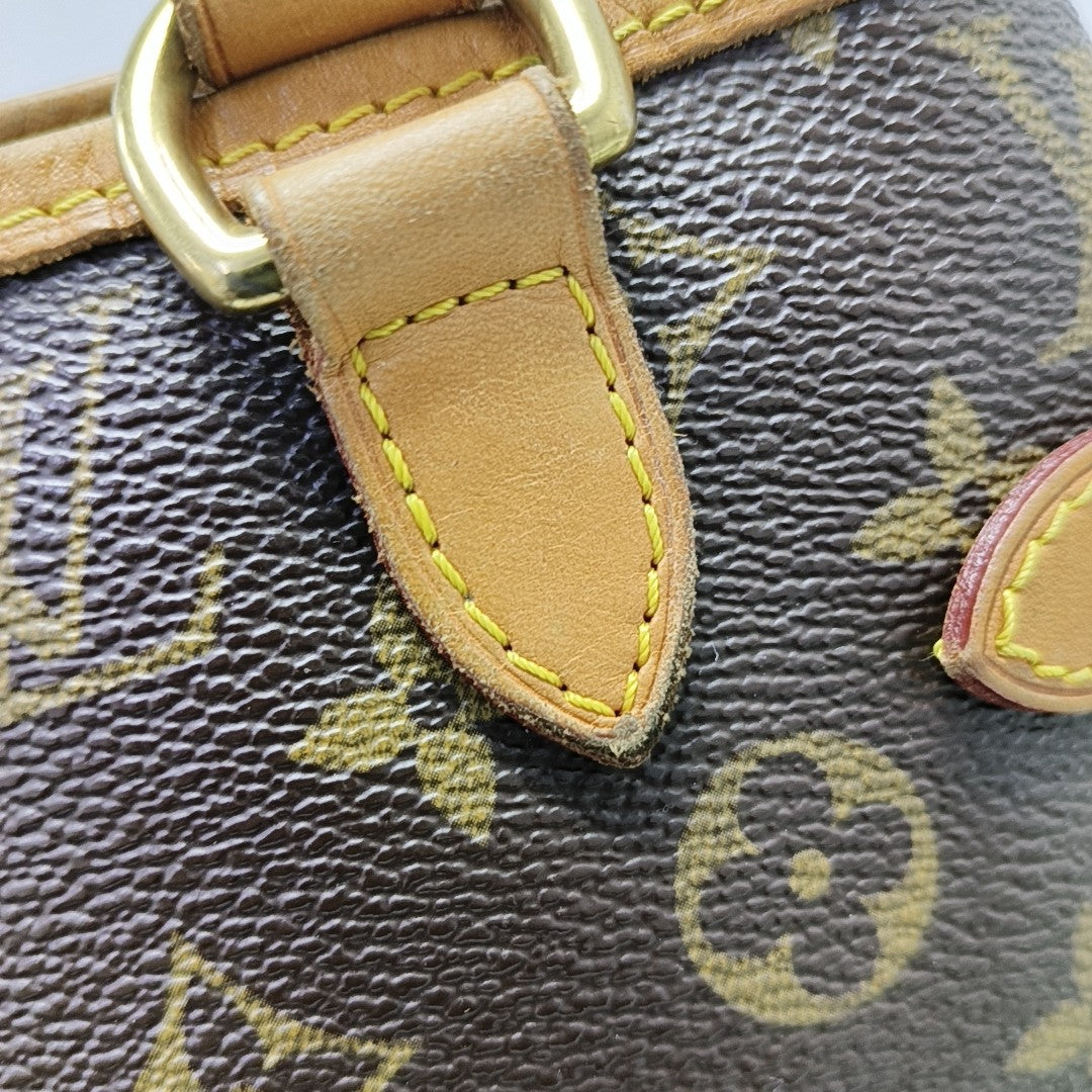 BATIGNOLLES MM Monogram Coated Canvas Brown