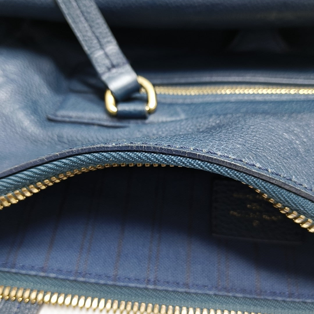 LUMINEUSE PM Monogram Calfskin Blue