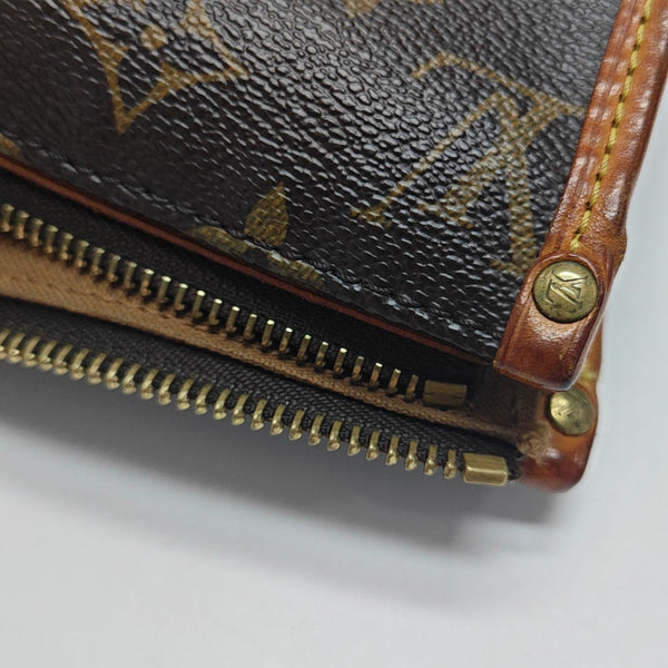 POPINCOURT Monogram Coated Canvas Brown