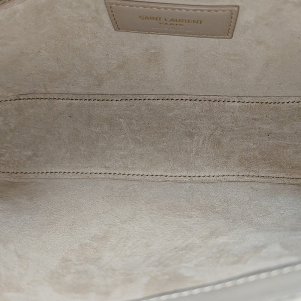 LE 5 À 7 Small Calfskin White