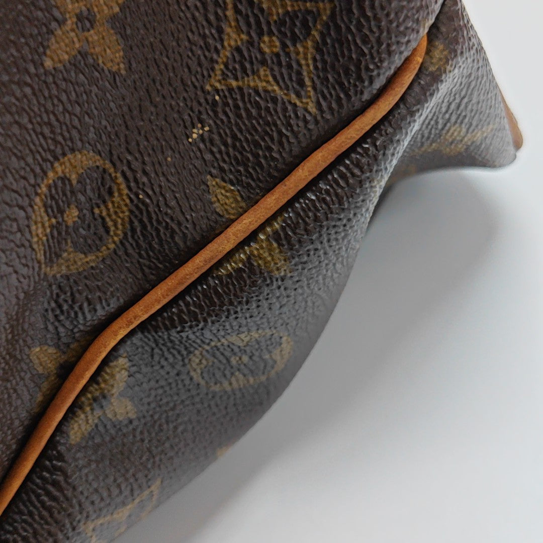 PALERMO PM Monogram Coated Canvas Brown
