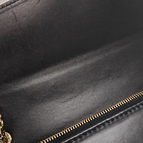 SERPENTI FOREVER Medium Calfskin Black