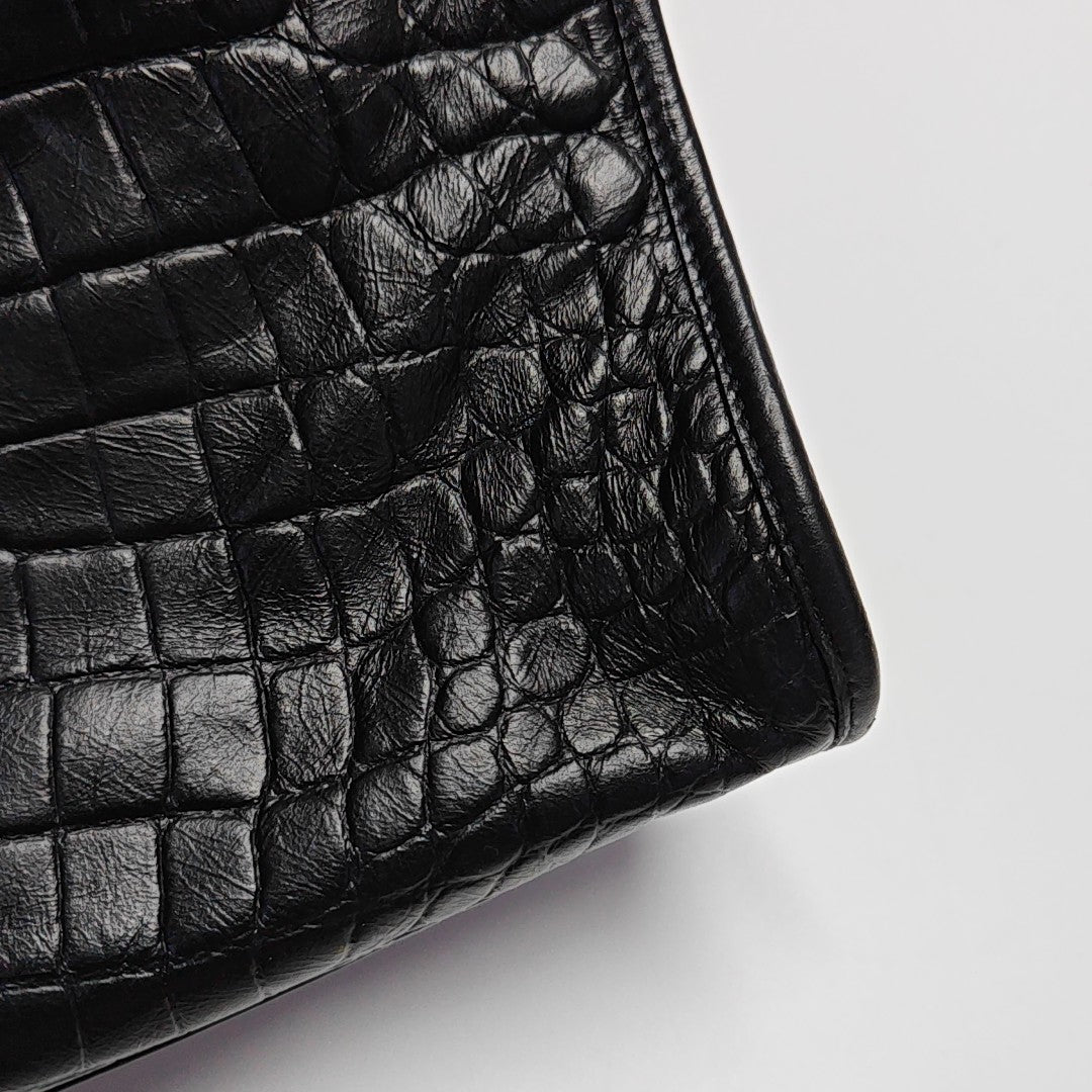 NIKI Large Calfskin Black